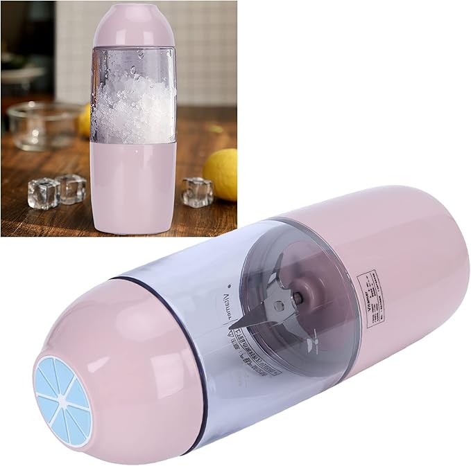 Electric Juicer Portable Handheld 380ml 4 Blades 4000mAh Battery USB Charging - High Speed 20000RPM Electromagnetic Safety Protection Travel and Outdoor Use