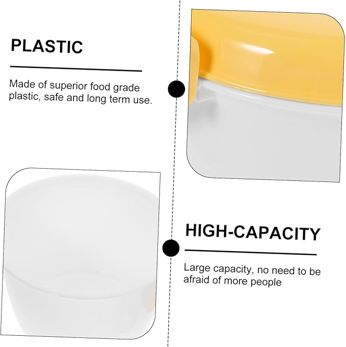 Microwave Rice Cooker for Home Use Simple Food Container for Cooking Rice Vegetables Noodles Large Capacity Design for Students and Busy Professionals