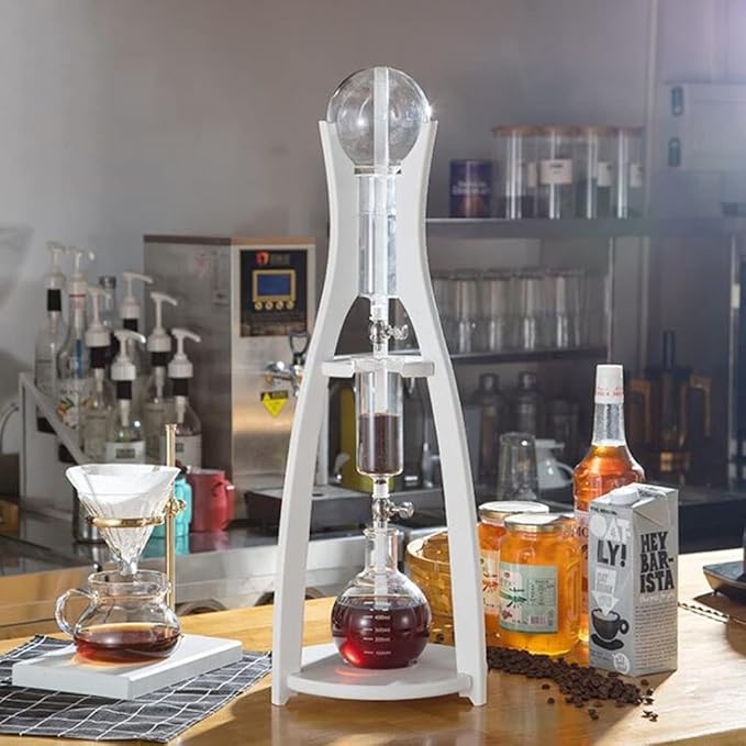 Beverage Equipment Durable Cold Brew Coffee Maker 500ML/16.9oz Iced Drip Coffee Maker Multifunctional Iced Coffee Maker with Reusable Filter Siphon Coffee Maker