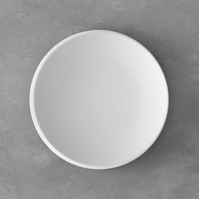 Villeroy &amp Boch NewMoon 12-Piece Dinnerware Set Service for 4 Plates &amp Bowls Premium Porcelain Made in Germany