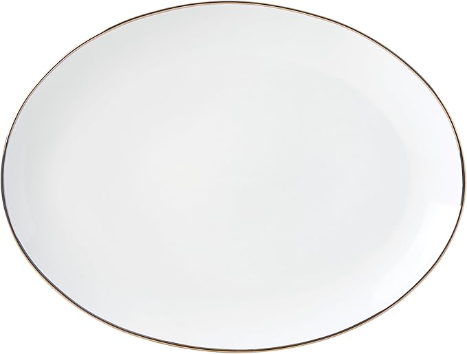 Lenox White Trianna 14.5 Serving Platter 3.20 LB