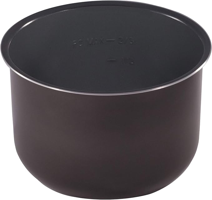 Instant Pot Ceramic Inner Slow Cooking Pot 6-Qt Non-Stick Coated Interior Rice Cooker