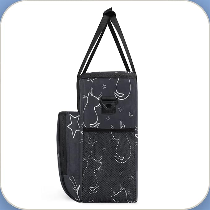 cfpolar Coffee Maker Storage Bag Waterproof Travel Carrying Storage Tote Bag Organizer Case Compatible with K-Mini or K-Mini Plus And Suitable for Other Accessories With Pockets for K-Cup Pods