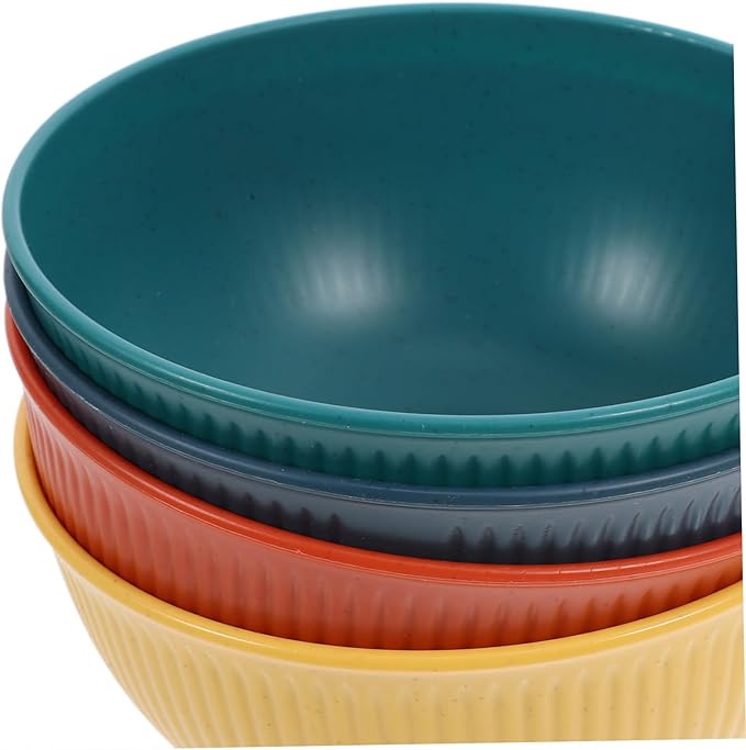 Cabilock Plates and Bowls Correlle Dinnerware Lightweight Rv Dinnerware Set Unbreakable Plates Bowls