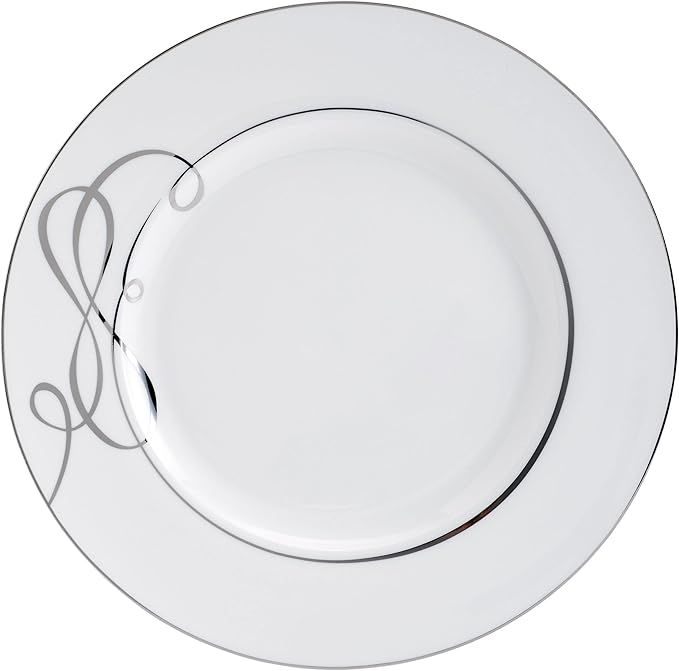 Mikasa Love Story Platinum Banded 24 Piece Dinnerware Set Service for 8