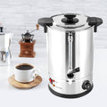 Coffee Urn 12L 80 Cups Electric Coffee Maker with Filter &amp Faucet 1000W Fast Heating 304 Stainless Steel Hot Beverage Dispenser for Large Gatherings Parties Buffet Wedding