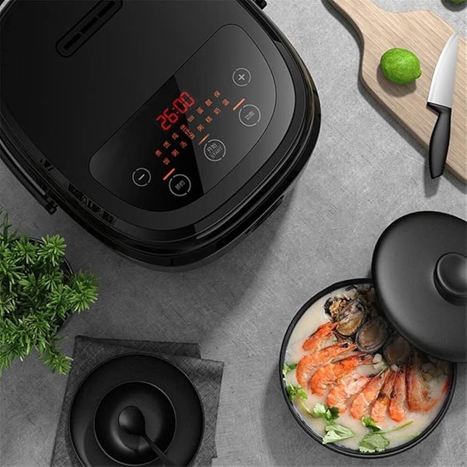 Electric Hot Pot Multi-Function Rice Cooker Mini 3L Electric Rice Cooker Non-Stick Household Small Cooking Machine Make Porridge Soup