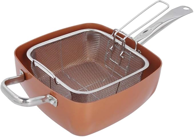 4Pcs/Set Stainless Saucepan 6 Quart Non-stick Frying Pan Steaming Pan Stew Pot Multifunctional Square Pan Kitchen Supplies with Tempered Glass Lid Multipurpose Use for Home Kitchen or Restaurant