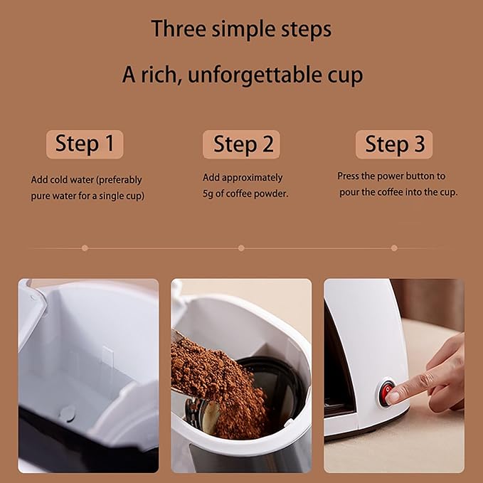 Coffee Machine Household Coffee Machine Fully Automatic Small Fully Automatic Coffee Machine Portable drip Coffee Machine