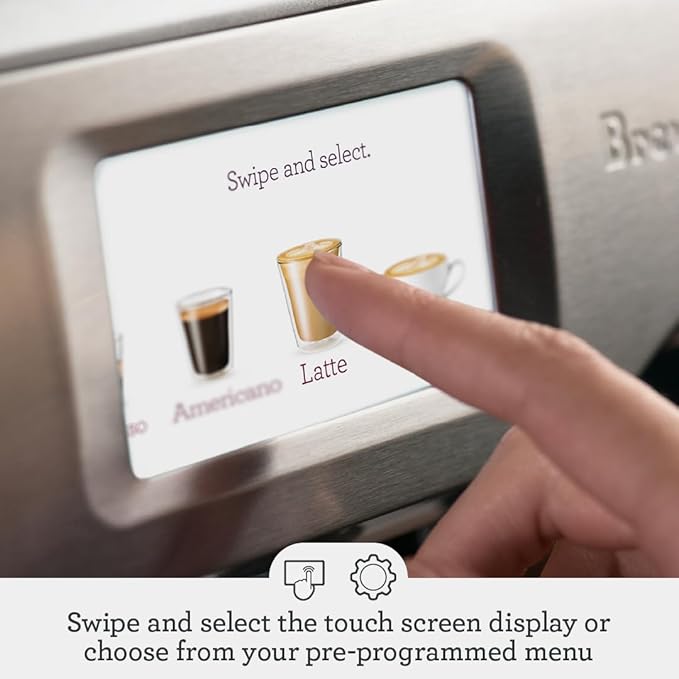 Breville Barista Touch Espresso Machine BES880BTR Black Truffle