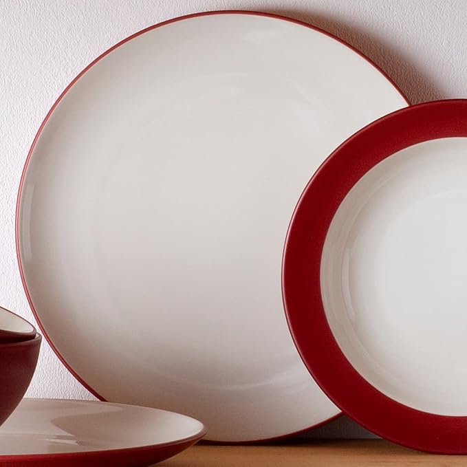 Noritake Colorwave Raspberry 4-Piece Coupe Place Setting Service for 1