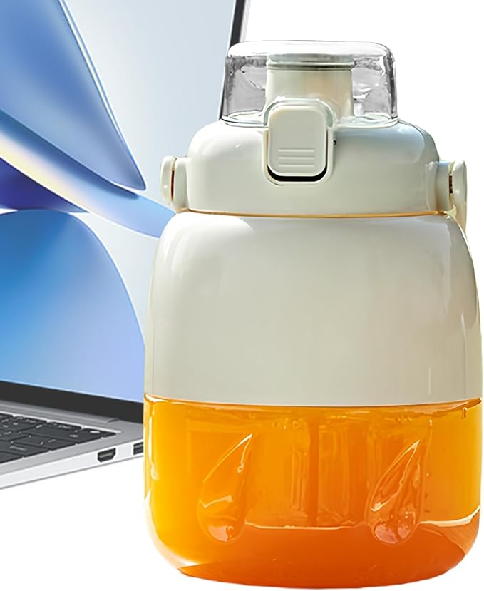 Portable Double Cover Juicer With Lightweight Design 21x12cm Portable Smoo-thie Blender Cordless Fruit Juicer Easy To Clean &amp Safe For Citrus Lemon Lime Orange Smoo-thie Juice Gym Use