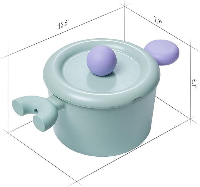 Neoflam Better Finger Cookware Set - Min 3-Piece Ceramic Coating Kitchen Pot and Wok
