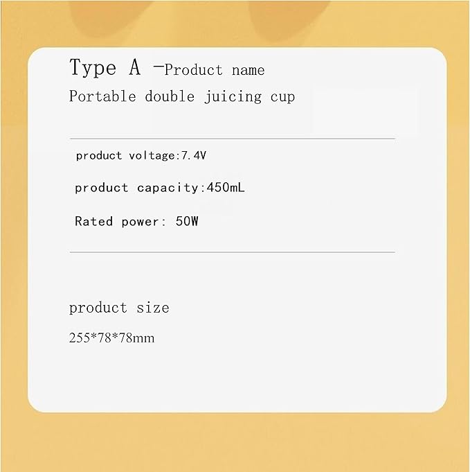 New wireless portable household juicer juicing cup USB charging small juicer (A-Purple)