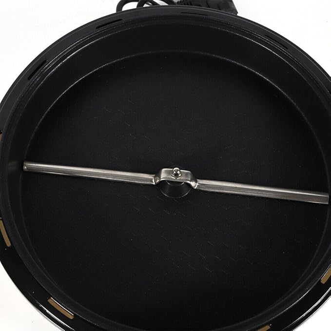 1.5KG 800W Electric Coffee Roaster Household Electric Coffee Bean Roasting Machine Temperature Control Non-Stick Coffee Baker for Cafes Home 110V White