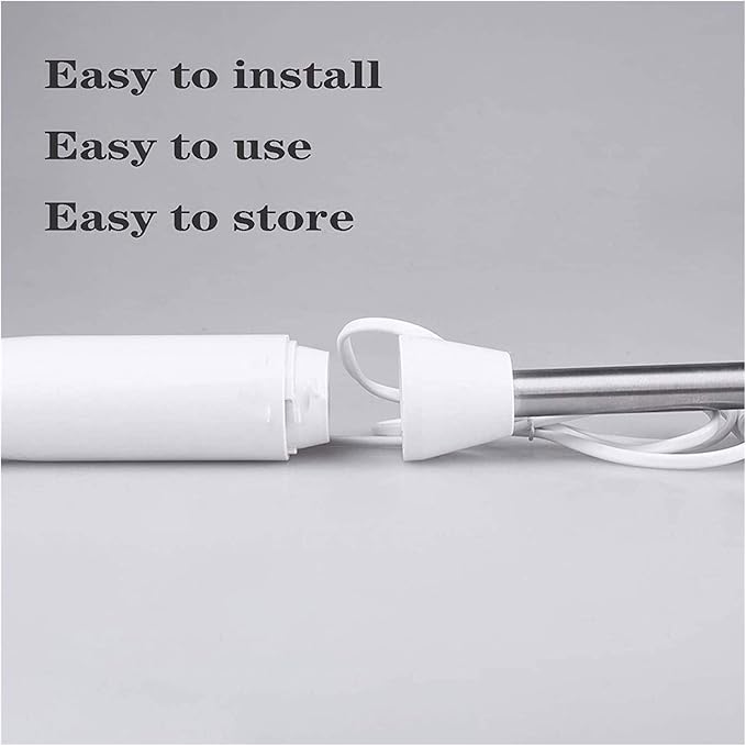 Immersion Hand Blender Powerful 250 Watt Smart Stick with Titanium Steel Blades Food Processor Blender Combo for Multi-Purpose Smoothie/Whisk/Chopper/Soup/Juicer/Crush Ice