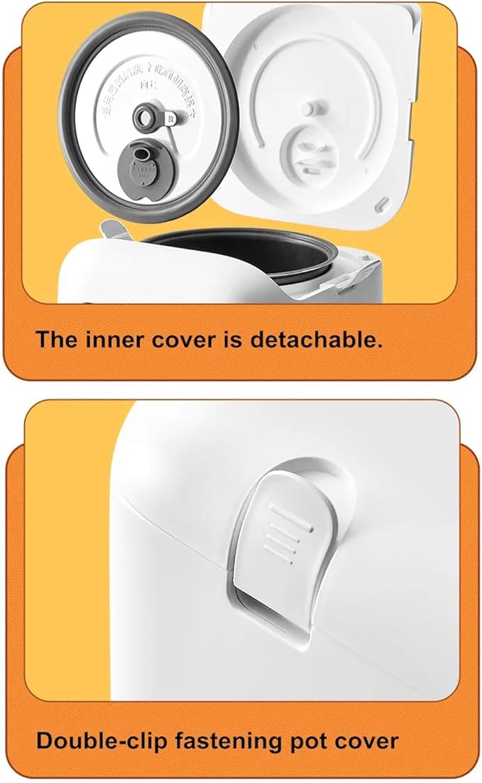 Rice Cookers Rice Cooker Intelligent Electric Rice Cooker Mini Rice Cooker Small and Cute in Appearance for 1-2 People Make Rice Maker