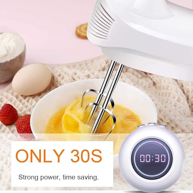 5 Speed Electric Handheld Mixer Whisk Egg Beater Cake Baking Home Small Automatic Cream Cake Food Blenders