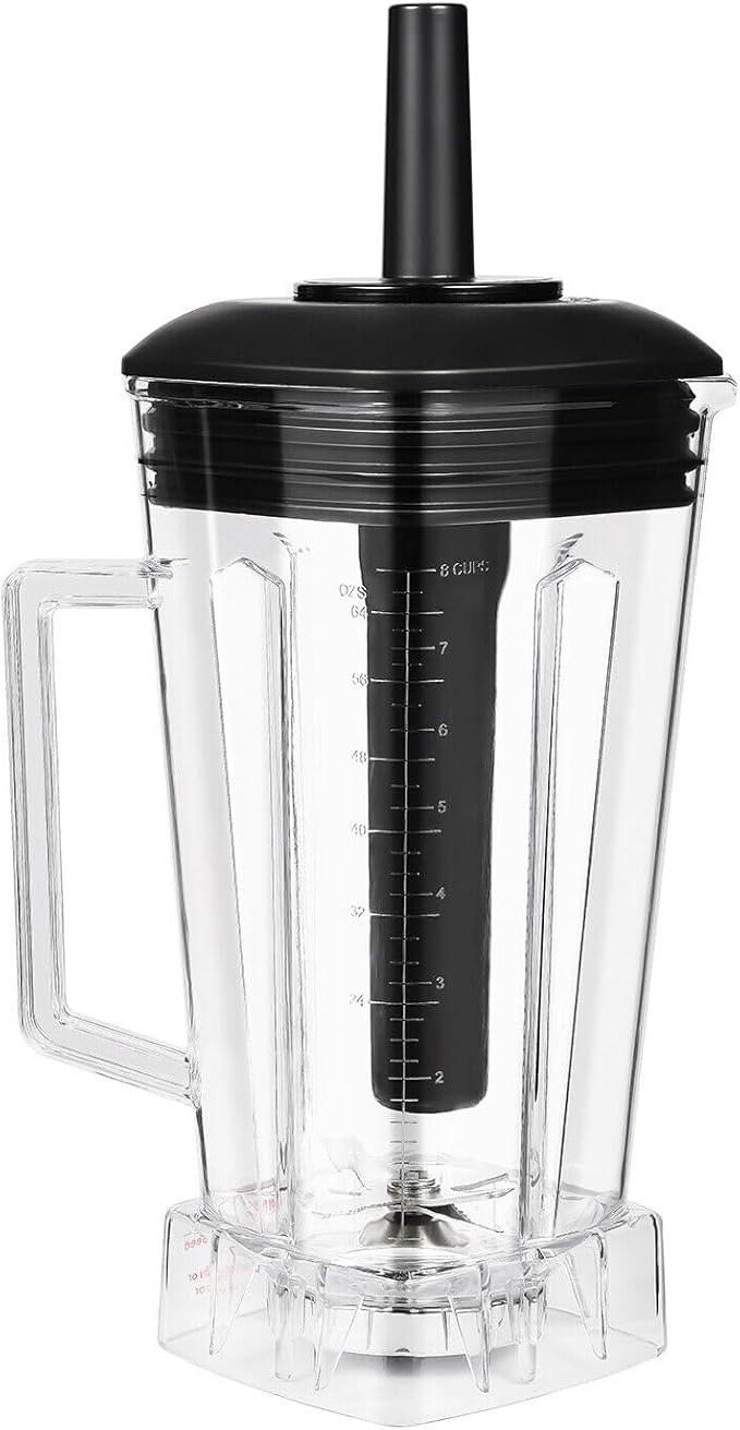 Xuthusman 3HP 2 Liter Professional Milkshake &amp Juice Blender - Heavy Duty Commercial Power Blender - Smoothie Mixer - 2200W - Red
