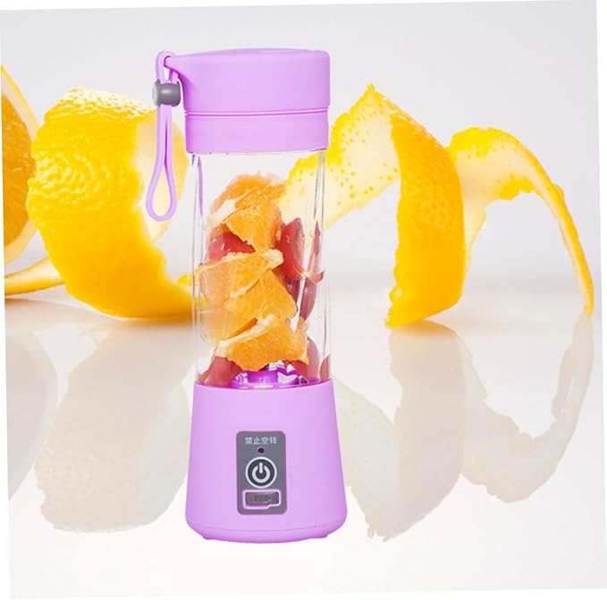 Ciieeo Portable Juicer Machine Mini Compact Centrifugal Juicer Rechargeable Fruit Random Style