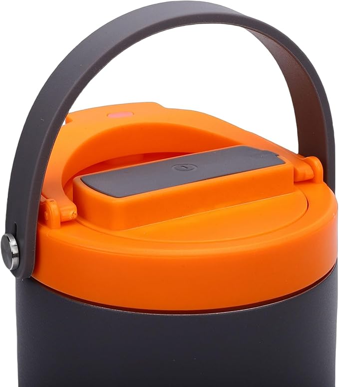 Portable Coffee Maker 600ml Stainless Steel Insulated Electric Coffee Extraction Bottle with USB Rechargeable for Outdoor Travel Car Office Gym