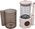 AUNMAS Food Blender Electric Juicer Blender with Heat Preservation for Smoothie Soy Milk Hot Soup 1500ML 48dB Beige 8 Preset Programs
