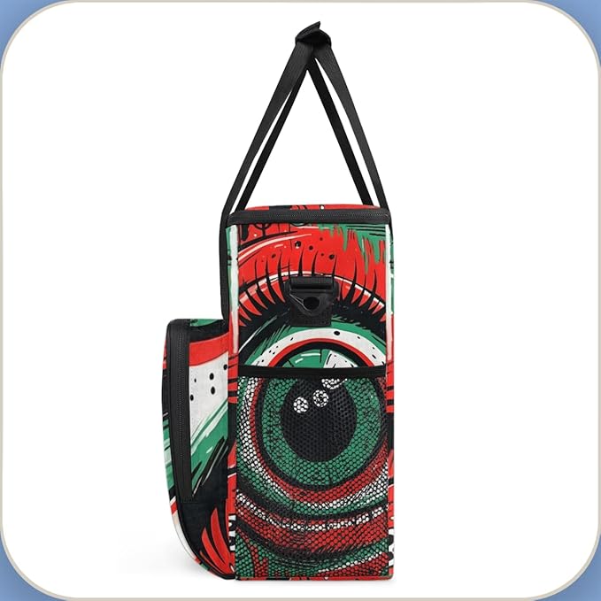 Ethnic Eyes Coffee Maker Carrying Bag Portable Travel Storage Tote Bag Compatible with K-Mini or K-Mini Plus Single Serve Coffee Brewer Carrying Case with Multiple Pockets &amp Shoulder Strap