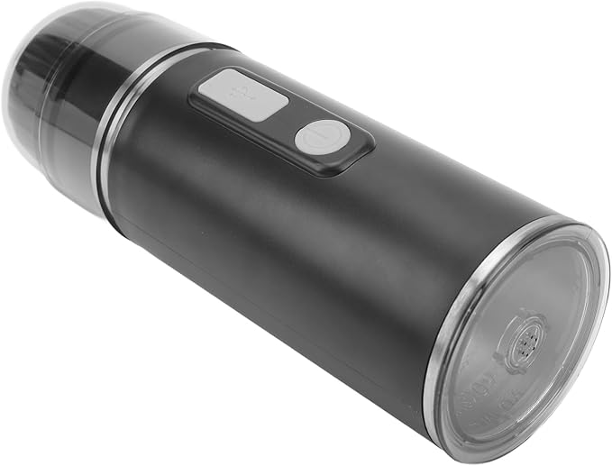 Portable Fully Automatic Coffee Maker Rechargeable Electric Coffee Machine for Office Camping Hiking Home 800mAh Capacity Battery for Traveling ABSMetal Material