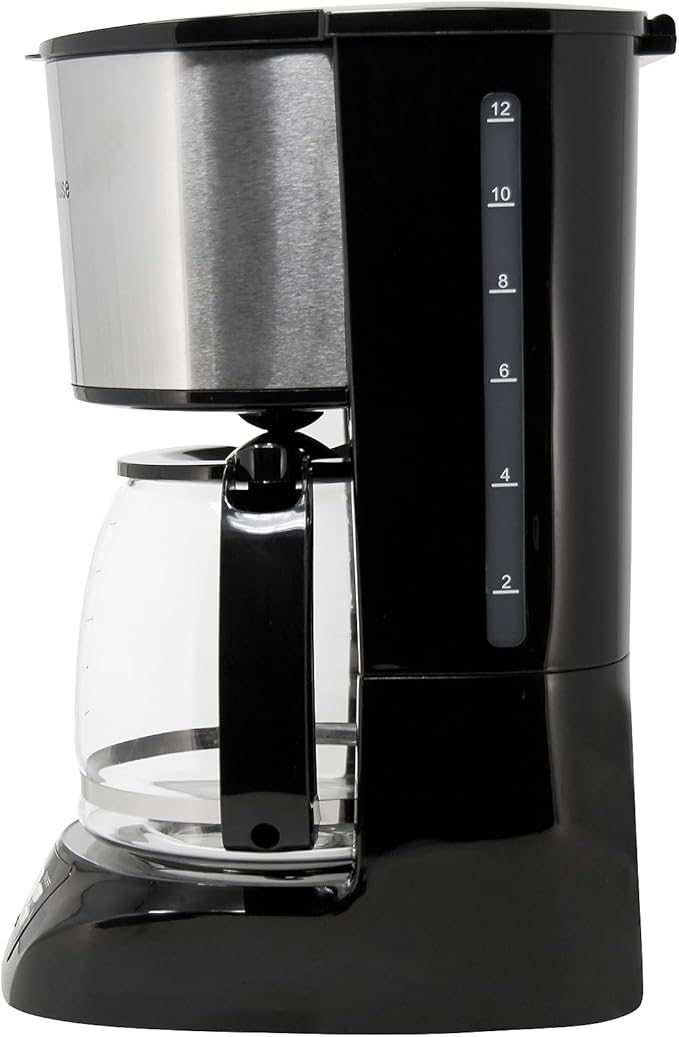 Westinghouse 220 volts 12 cup coffee maker 220v 240 volt Digital Programmable Coffee Machine Permanent Filter &amp Hot Plate (NOT FOR USE IN USA)