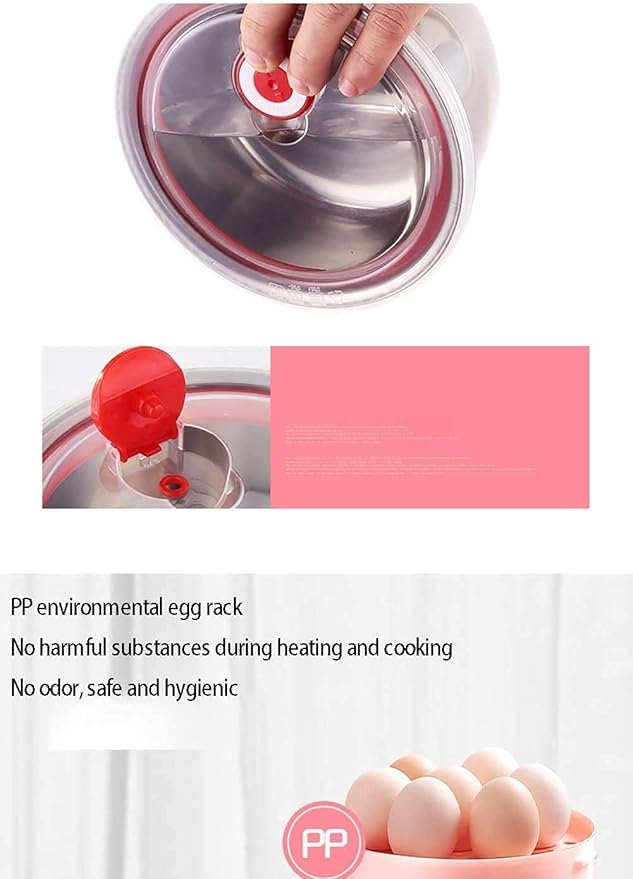 Feiyx Electric Lunch Box2L Electric Cooking Lunch Box With Vacuum Preservation FunctionWith 304 Stainless Steel Tableware Food Steamer for Office and Home Kitchen Cooking rice hot rice artifact pot