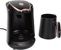 Turkish Coffee Maker Portable Automatic Coffee Pot with Consistent Hot for Home Office Travel Camping (US Plug 110V)