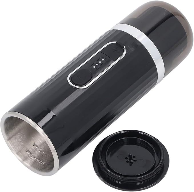 Focket Portable Electric Espresso Machine Compact Travel Coffee Maker with 7500mAh Built In Battery for Outdoor Camping