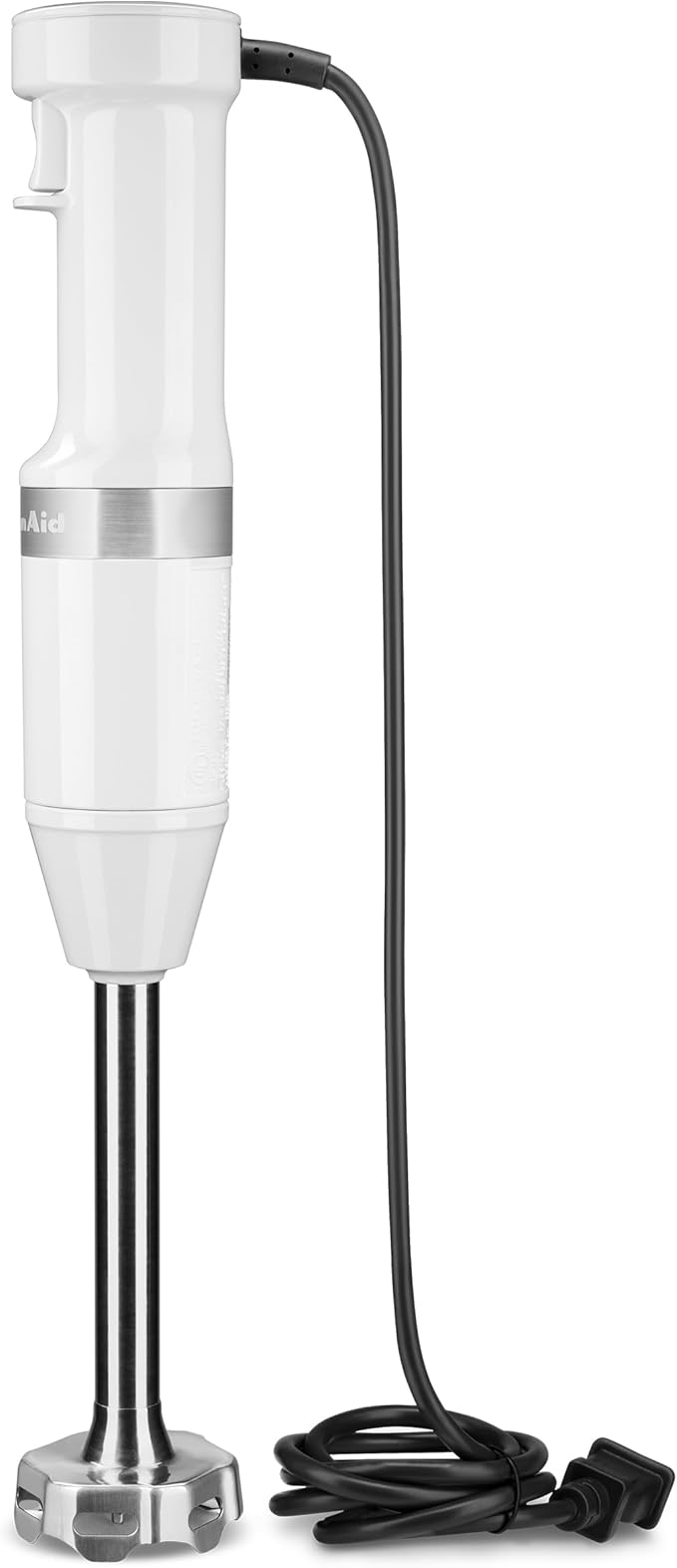 KitchenAid Variable Speed Corded Hand Blender with Accessories White KHBV83WH
