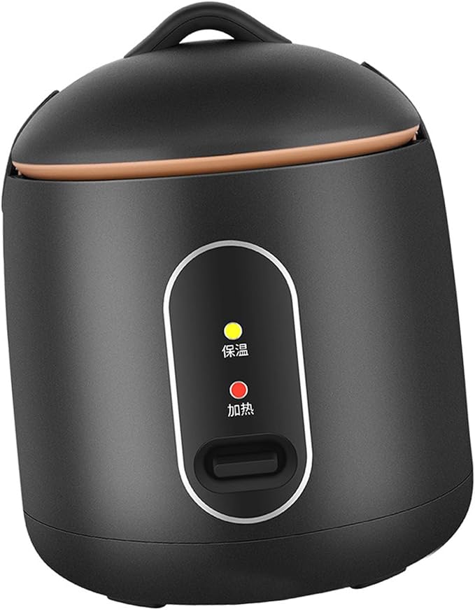 CHICIRIS Mini Rice Cooker 1.2L Small Automatic Rice Cooker with Steaming Pot for Dormitory and Small Kitchen