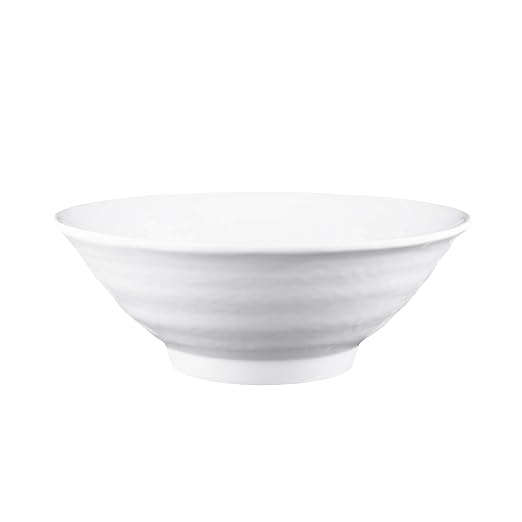 Elite Global Solutions Pebble Creek 12 Piece Premium Melamine Dinnerware Set Service for 4 (Item PEB1081KT-W) White 12