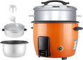 Rice Cooker-Steamer Household Old-Fashioned Multifunctional Non-Stick Rice Cooker Smart Insulation for 2-8 People (B 5l) (B 5l)
