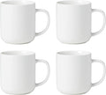 Oneida 895950 24 Seven White Mugs Back To College Dorm Essentials White Set Of 4