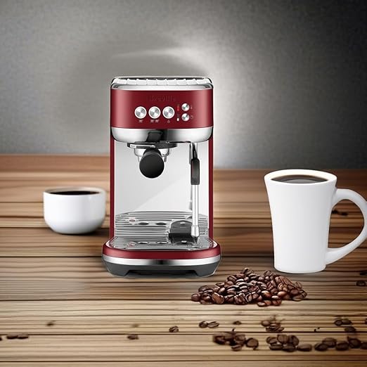 Breville Bambino Plus Espresso Machine BES500RVC Red Velvet Cake