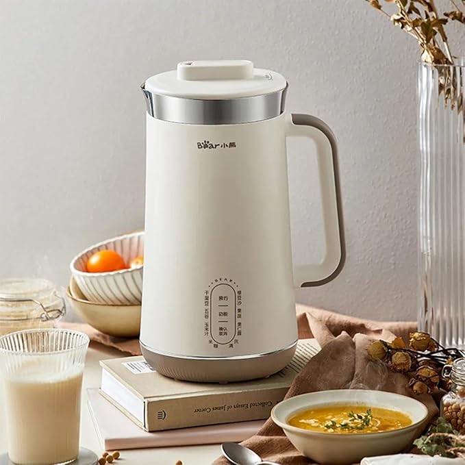 Bear Automatic Soy milk Coconut Milk Smoothie Maker 1.2L DJJ-C08G2 41oz Capacity