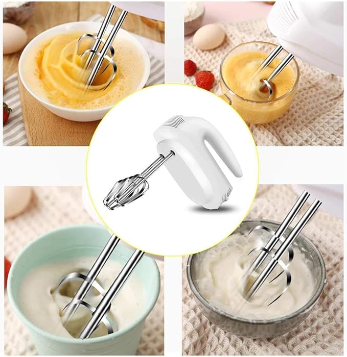 5 Speed Electric Handheld Mixer Whisk Egg Beater Cake Baking Home Small Automatic Cream Cake Food Blenders
