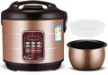 Rice Cooker Household Multi-Function Cooking Rice Cooker for 1-8 People ntelligent Insulation and 24H Reservation (5L) ()