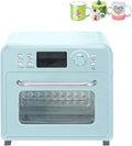 Sublimation Oven Machine25 L/ 1600 W Light Blue Convection Oven Rapid Heating Intuitive OperationCeramic Mug Sublimation Heat Press Machine Oven 30L