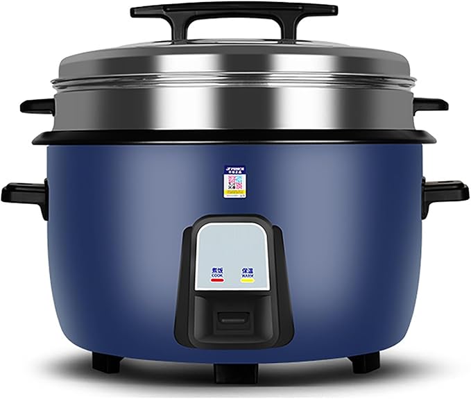 Large Rice Cooker with Steamer (8L-45L) Canteen Commercial Hotel Home Old-fashioned Large Capacity Rice Cooker 8-60 PeopleUS/EU Used(18L)