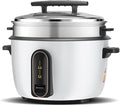 Commercial Electric Rice Cooker Large Capacity Rice Cooker W/Steamer &amp Automatic Insulation Functionfor RestaurantsHotels and Catering Rice CookerOne Color-8L-1250W