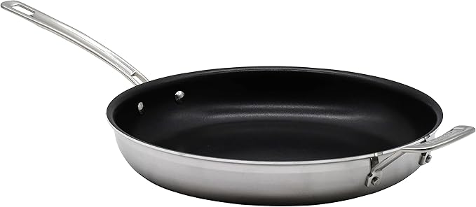 Cuisinart 15 Piece Cookware Set MultiClad Pro Triple Ply Silver MCP-15N