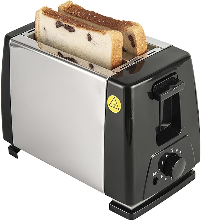 Hot Dog Machine Toaster Sausage and Bread Maker Breakfast Grill Sandwich Maker for Home (BH002B stainless steel)