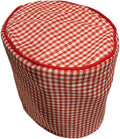 Cotton Cover Compatible with K Coffee Brewing System (K Compact Red Check)