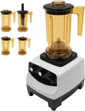 Smoothie Blender for Shakes and Smoothies 5-Piece Personal Blender and Grinder Combo for Kitchen Smoothies Maker with 4 Portable Cup50 Oz Multifuction Food Blender