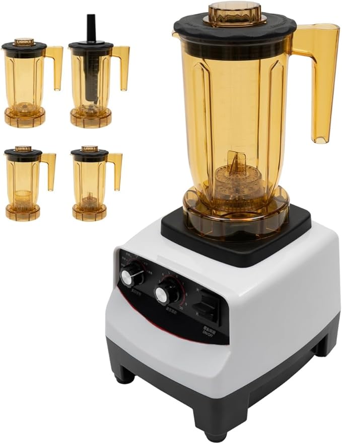 Smoothie Blender for Shakes and Smoothies 5-Piece Personal Blender and Grinder Combo for Kitchen Smoothies Maker with 4 Portable Cup50 Oz Multifuction Food Blender