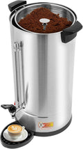 Commercial Electric Coffee Pot Large Capacity Hot Coffee Dispenser Hot Water Urn 25L Hot Water Dispenser for Restaurants Offices Conference Rooms Cafes